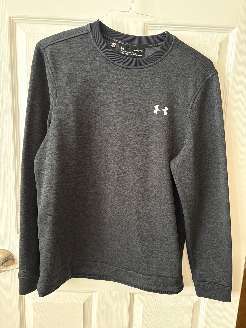 UNDER ARMOUR Men’s Charcoal Gray Sweatshirt